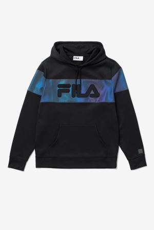 FILA Lando Hoodies Black,Mens Clothing | CA.CBDGWJ510